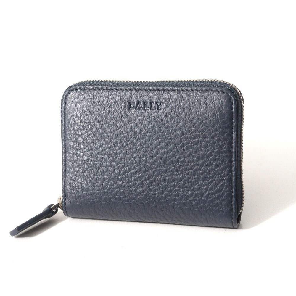 美品 BALLY バリー MEBIOT カードケース サイズ1 レザー ラウンドファスナー