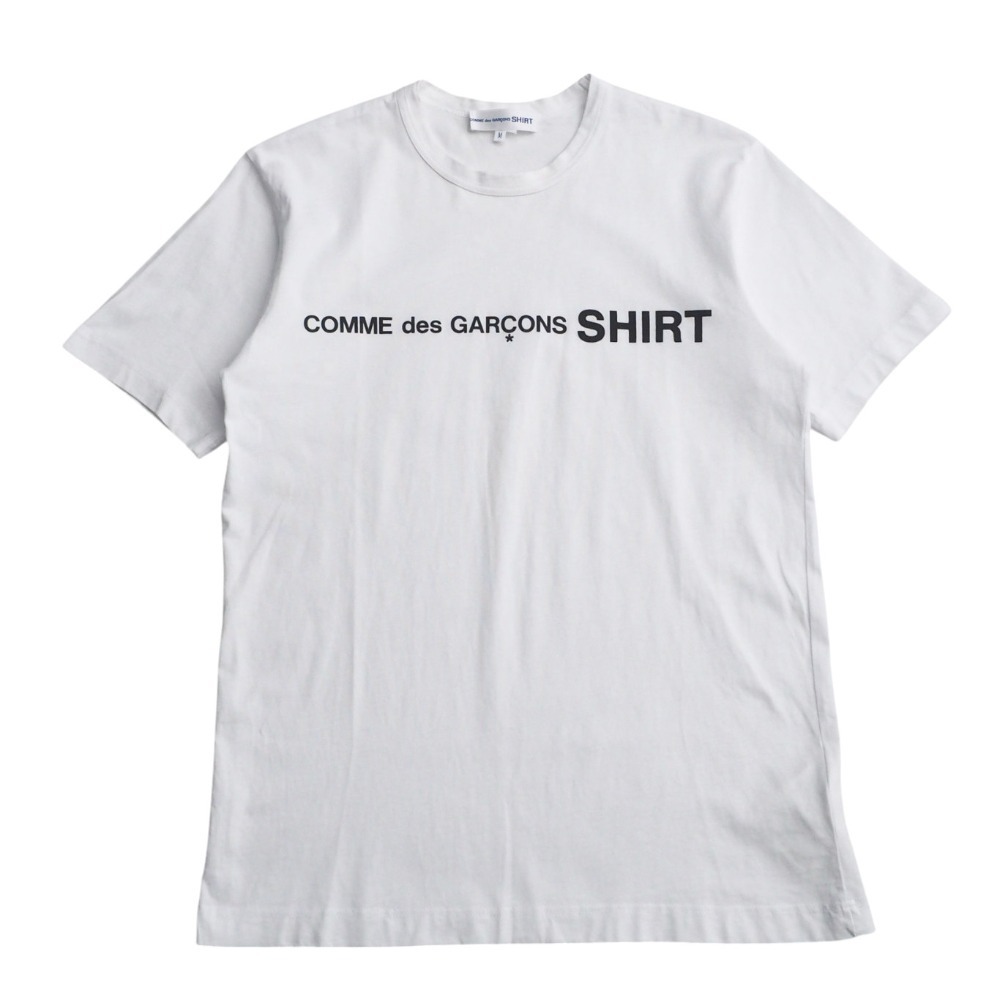 COMME des GARCONS SHIRT コムデギャルソンシャツ 半袖Ｔシャツ サイズM ロゴ プリント
