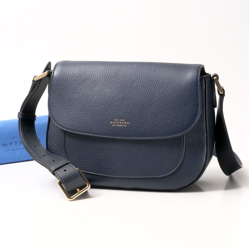 美品 SMYTHSON スマイソン ショルダーバッグ レザー