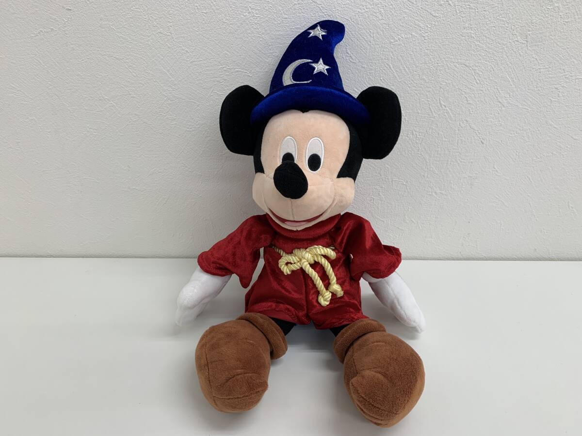 DWE限定 ミッキー 魔法使い ぬいぐるみ Mickey the Magician ワールドファミリータグ付（管理：DO79）