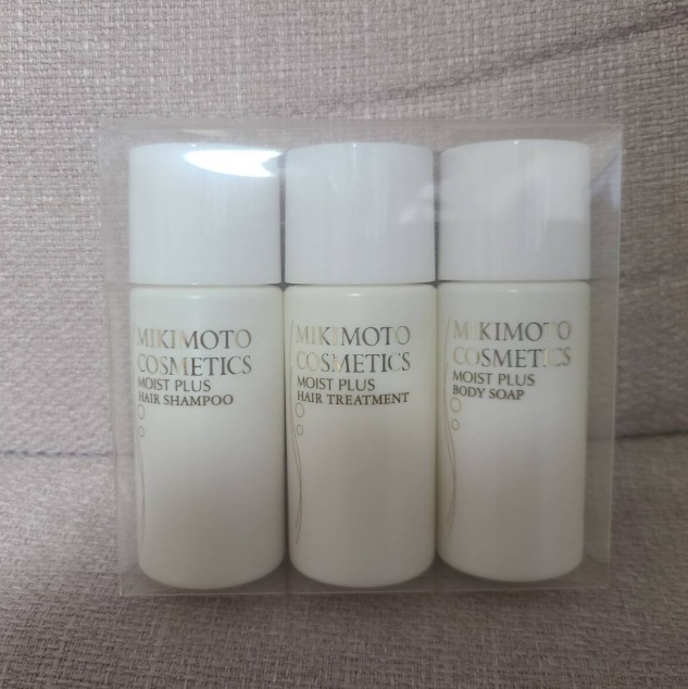 【新品】【各30mlミニサイズ】 ミキモト モイストプラス ３点セット/ シャンプー+ヘアトリートメント+ボディソープ/定型外普通郵便送料無料