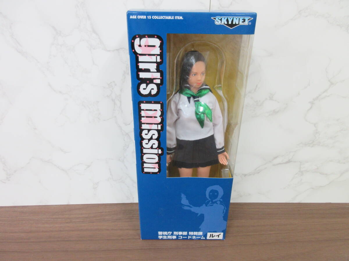 5F1-65[スカイネット ガールズミッション 学生刑事 ルイ フィギュア] 未開封 SKYNET №5 1/6スケール girl's mission ドール 人形