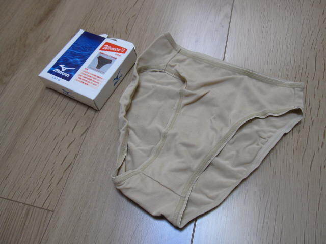 【即決価格 送料込み】ミズノ(mizuno) 旧型スイムショーツ/スイムサポータ Ｓ ベーシックタイプ ベージュ 新品未使用