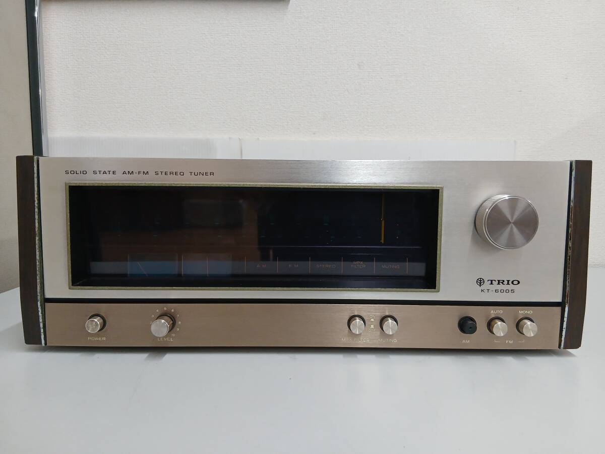 MR7715 ステレオチューナー TRIO KT-6005 ジャンク品