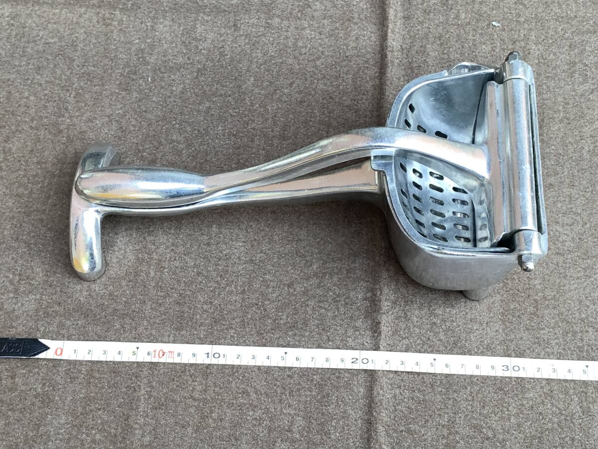 【新品・未使用】QUICK JUICER 果物 フルーツ ジューサー クイックジューサー 絞り器 アルミ ダイキャスト製
