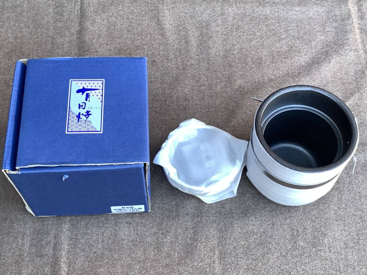 【新品・未使用】・究極のごはん鍋HACHI 1合炊き（ステンレス取っ手付）