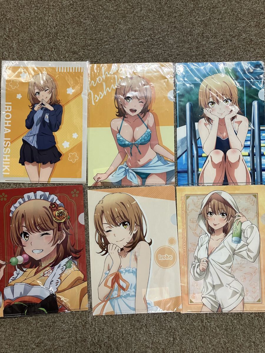 やはり俺の青春ラブコメは間違っている A4 クリアファイル MOVIC 6枚セット / A4 clear file 6pcs set