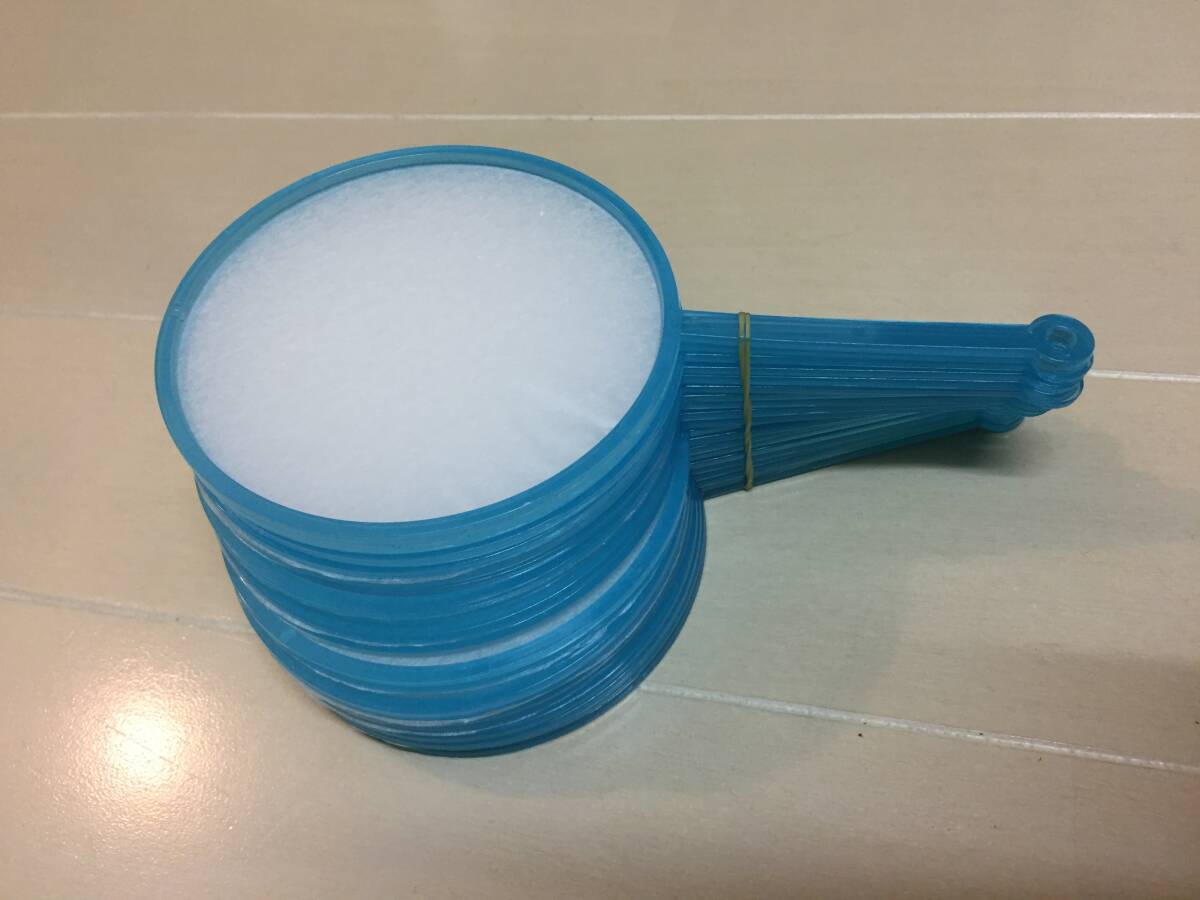 プラスチック製金魚すくい 金魚ポイ 5号 青色① 20個（日本製）