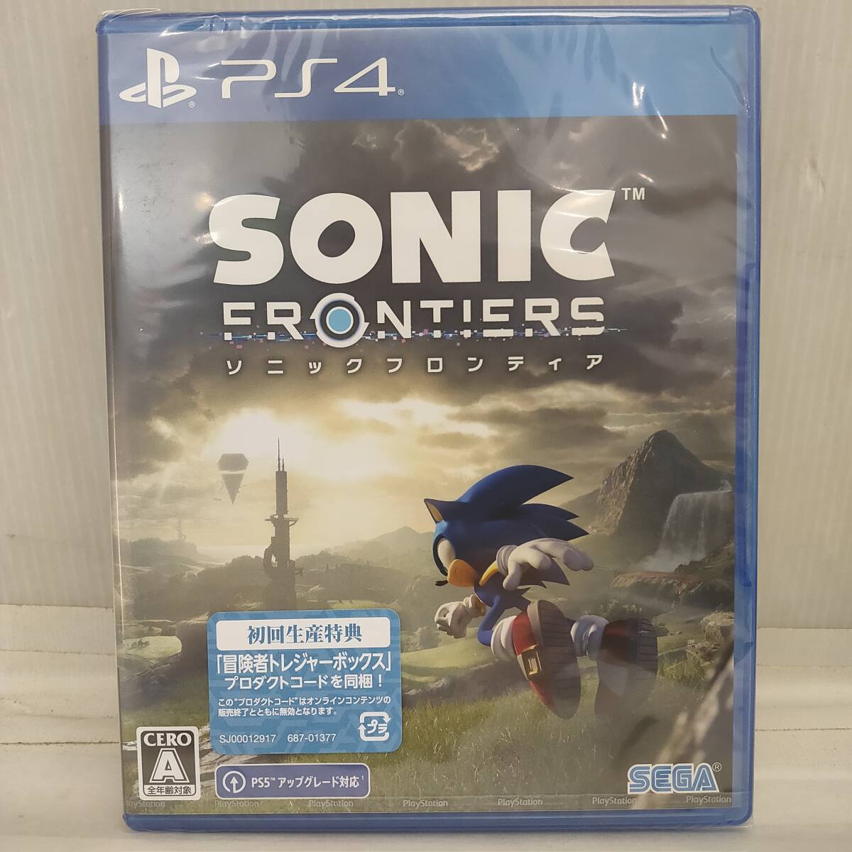 121306●PS4 ソニックフロンティア 未開封 ソフト●
