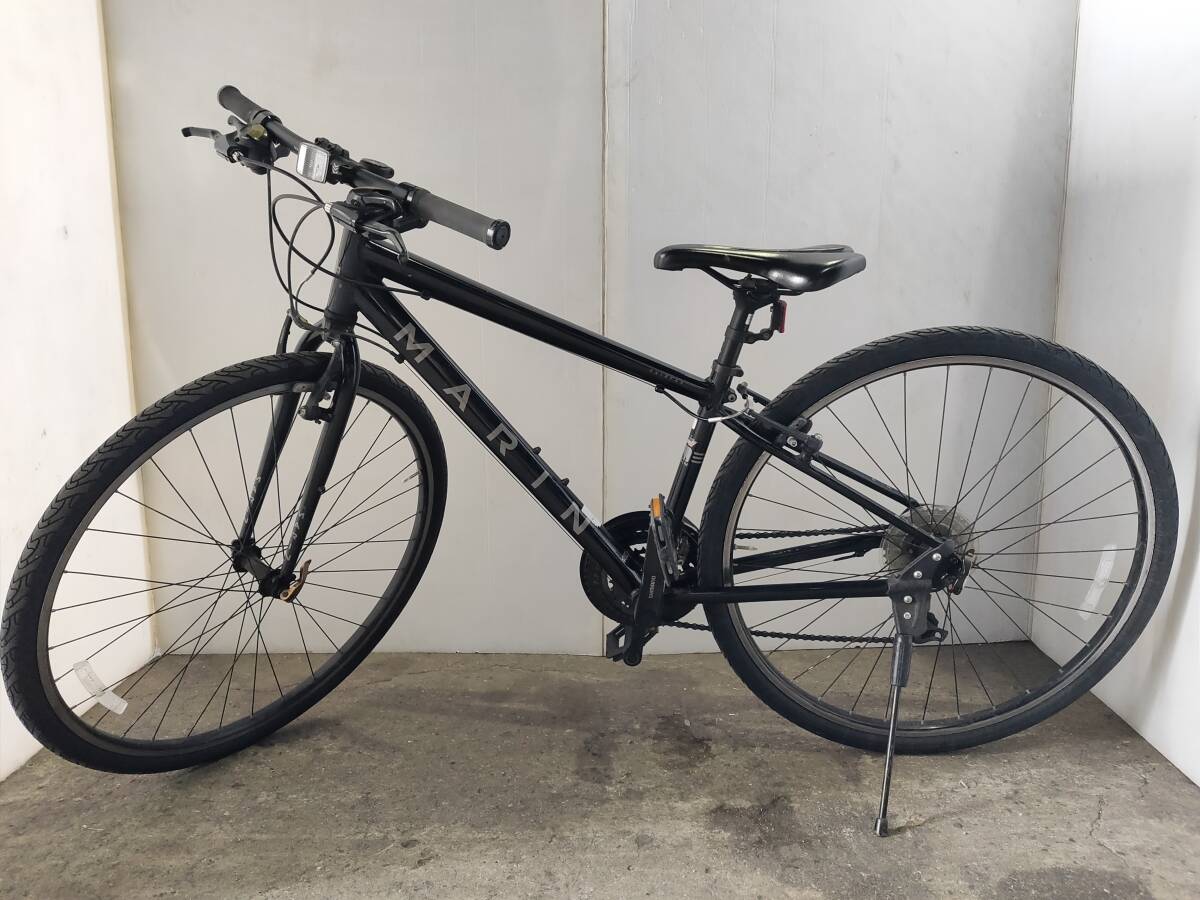 ●難有 要メンテ MARIN マリン FAIRFAX クロスバイク ブラック ジャンク品●