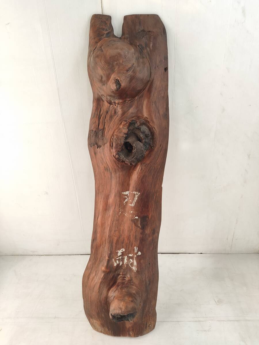 120105●天然木 オブジェ 高さ148cm 床の間 インテリア 置物●