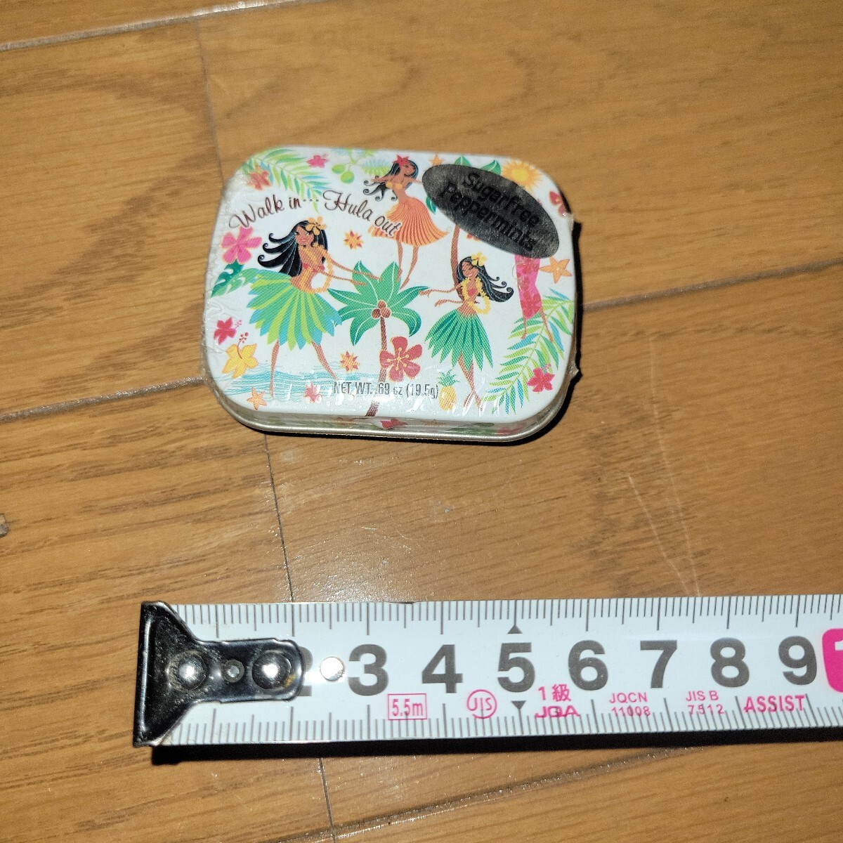 ハワイ土産　可愛らしい　缶ケース