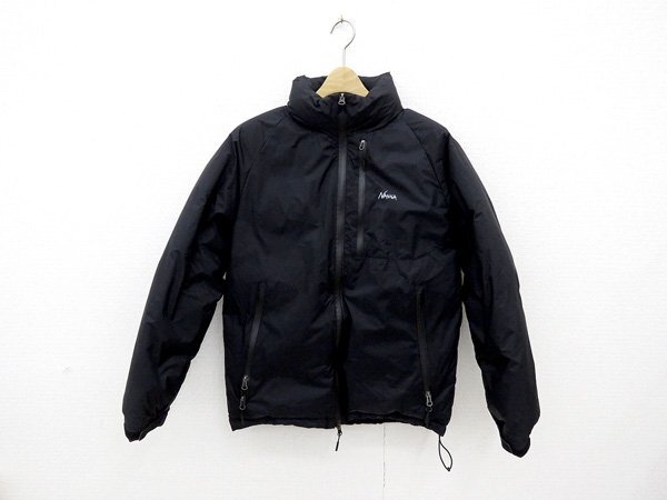 NANGA/ナンガ AURORA STAND COLLAR DOWN JACKET オーロラ ダウンジャケット Mサイズ ブラック