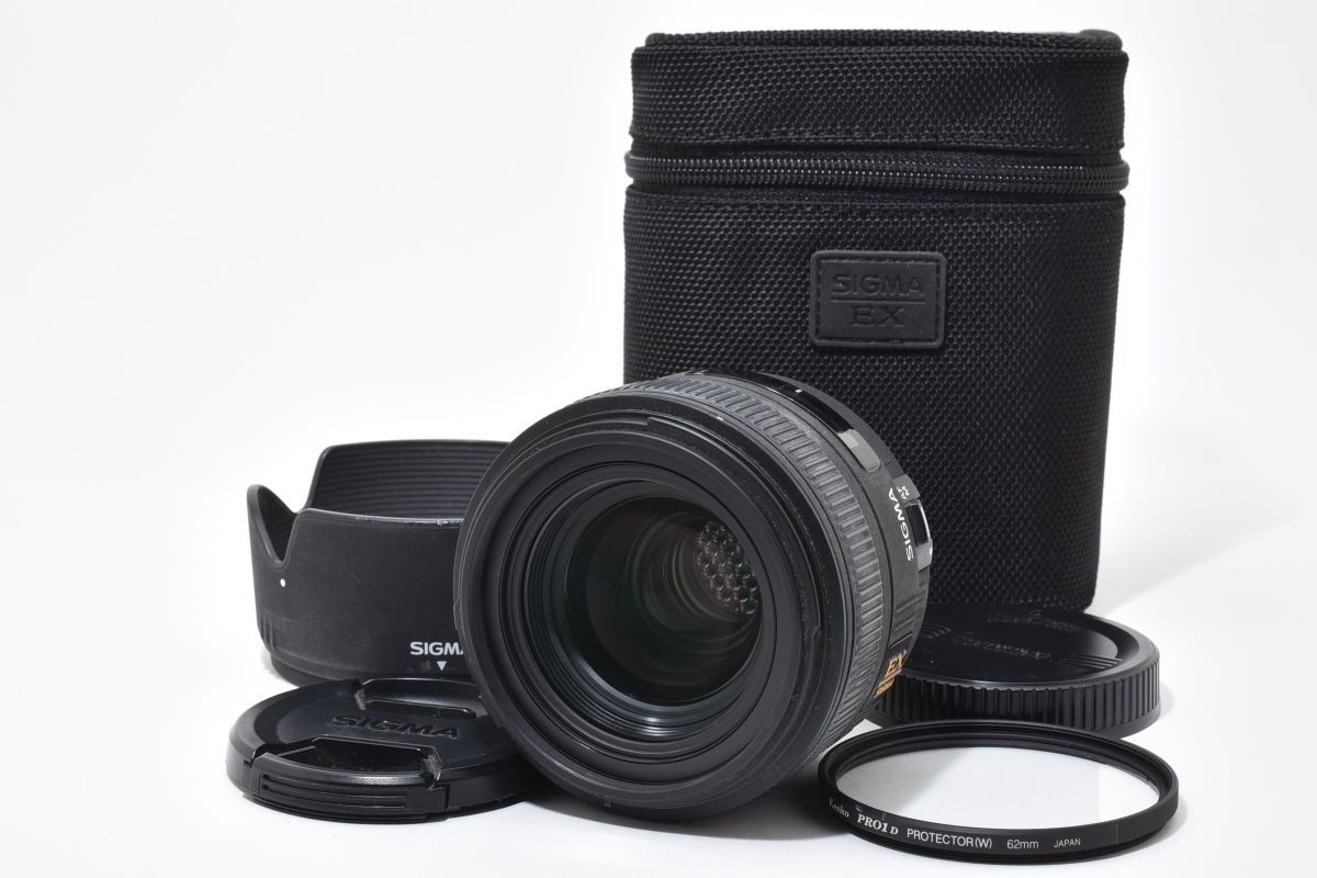 【動作好調】SIGMA シグマ 30mm F1.4 DC HSM for Canon キャノン レンズ デジタル一眼レフカメラ #84-9