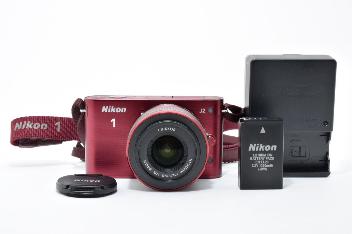 【大人気】 Nikon ニコン 1 J2 レンズキット ミラーレス一眼カメラ #3622