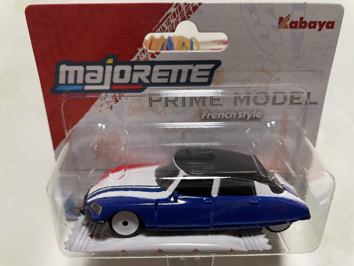 マジョレット prime model French car edition シトロエンDS 白×トリコロール 未開封品