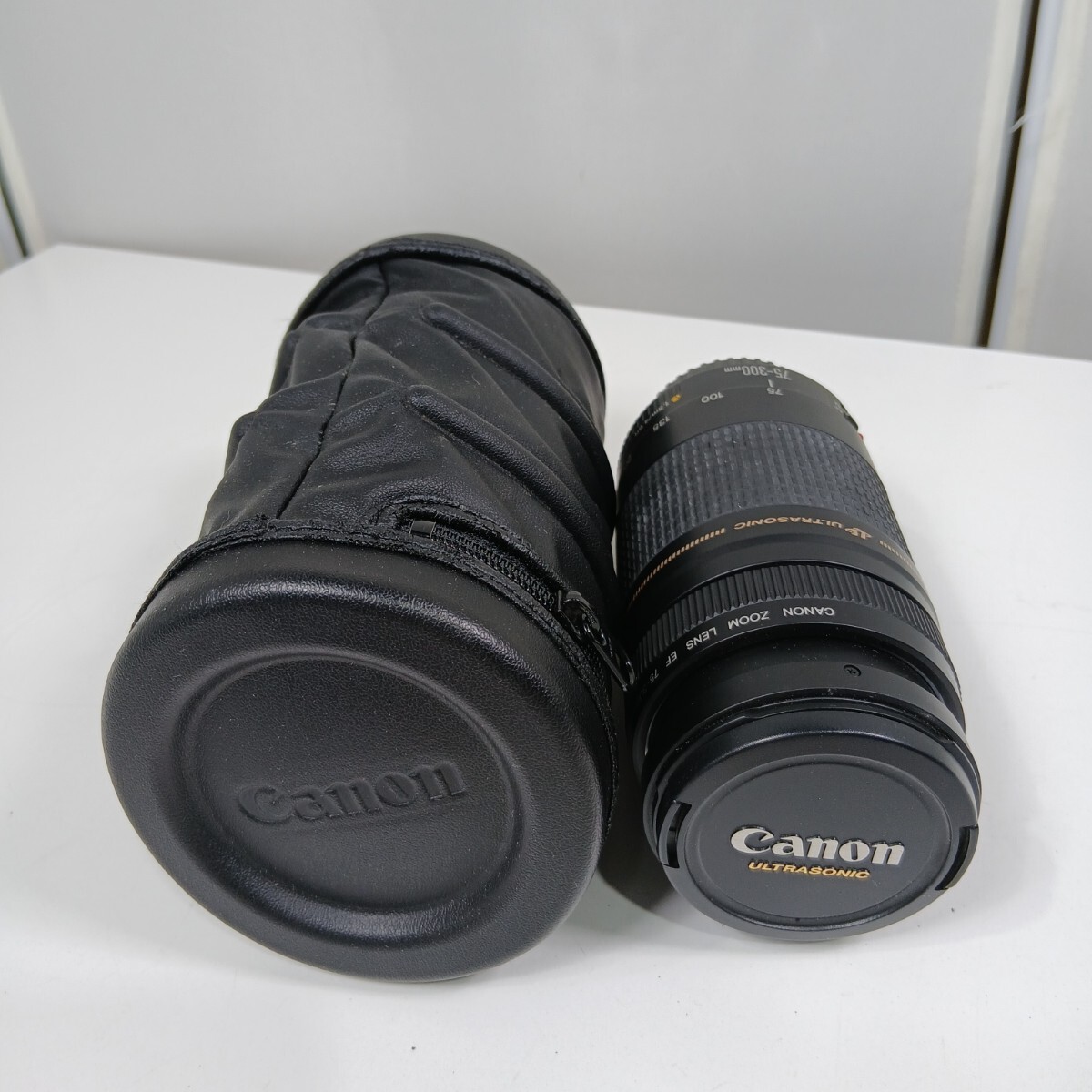 #1163 Canon キャノン ZOOM LENS EF 75-300mm ズームレンズ 望遠レンズ カメラレンズ/和歌山県にて引き取り大歓迎