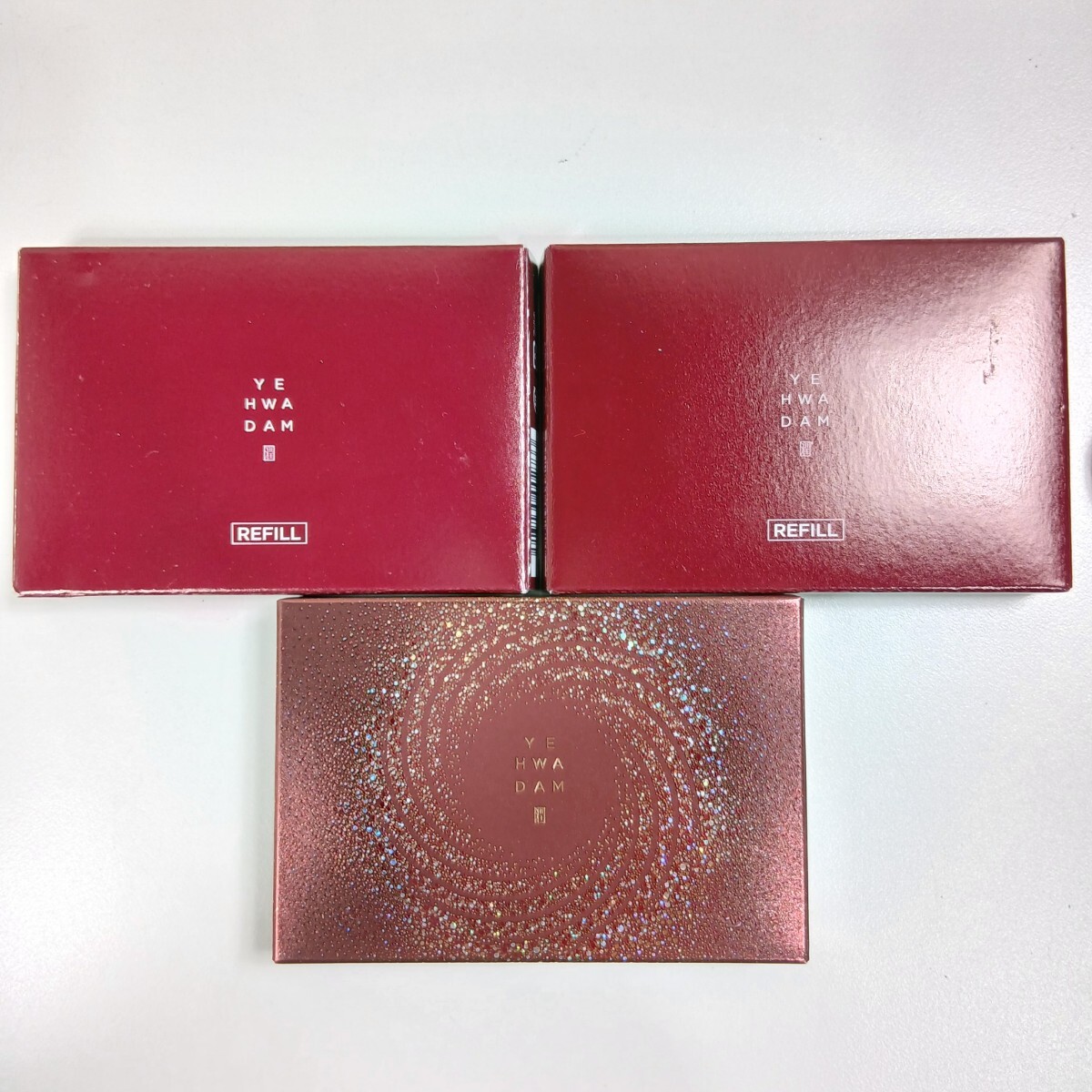 #1248 ザ フェイスショップ イェファダム パウダーファンデーション レフィル２個付き/和歌山県にて引き取り大歓迎