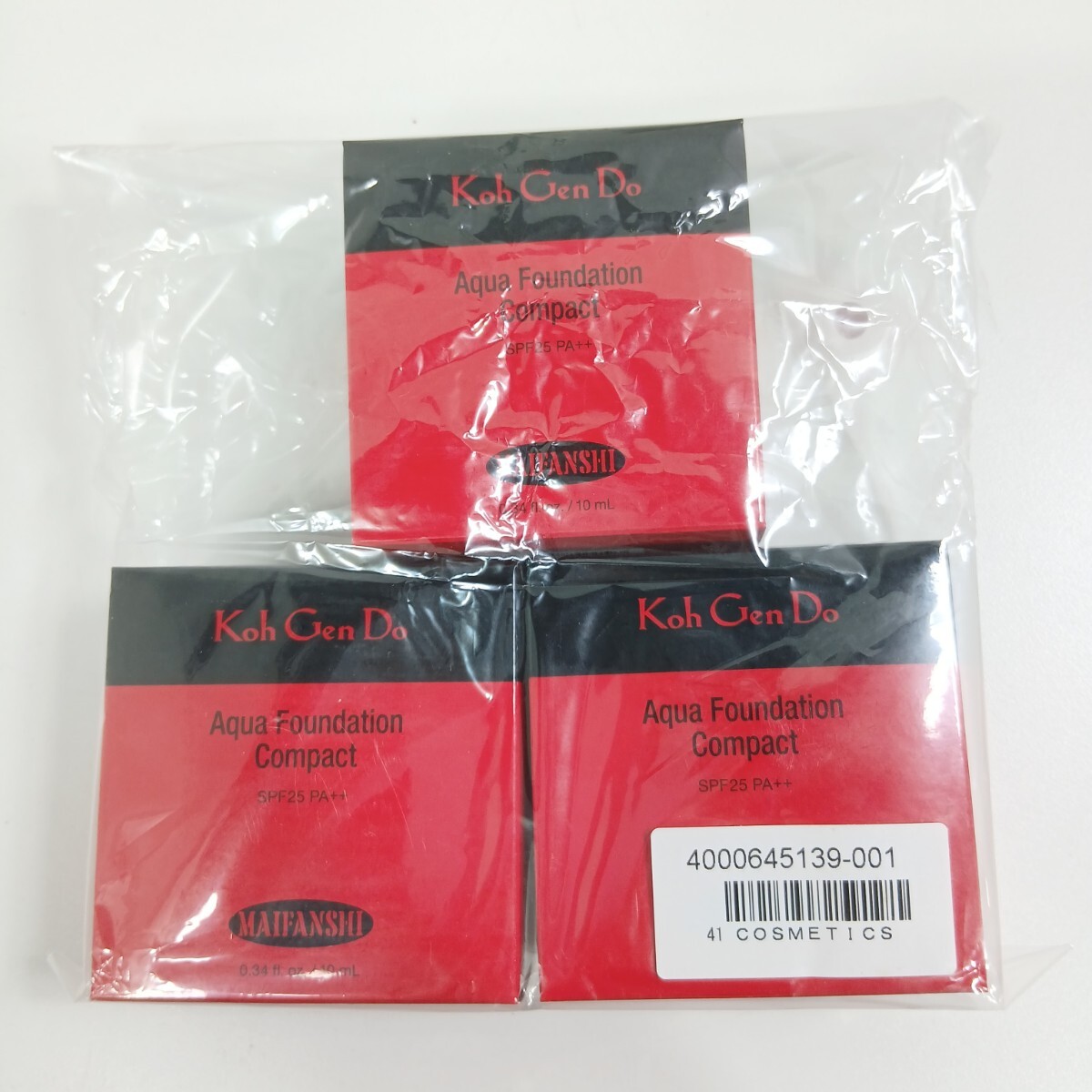 #1265 江原道 マイファンスィー アクアファンデーション コンパクトS 013 10ml３点セット 未使用/和歌山県にて引き取り大歓迎