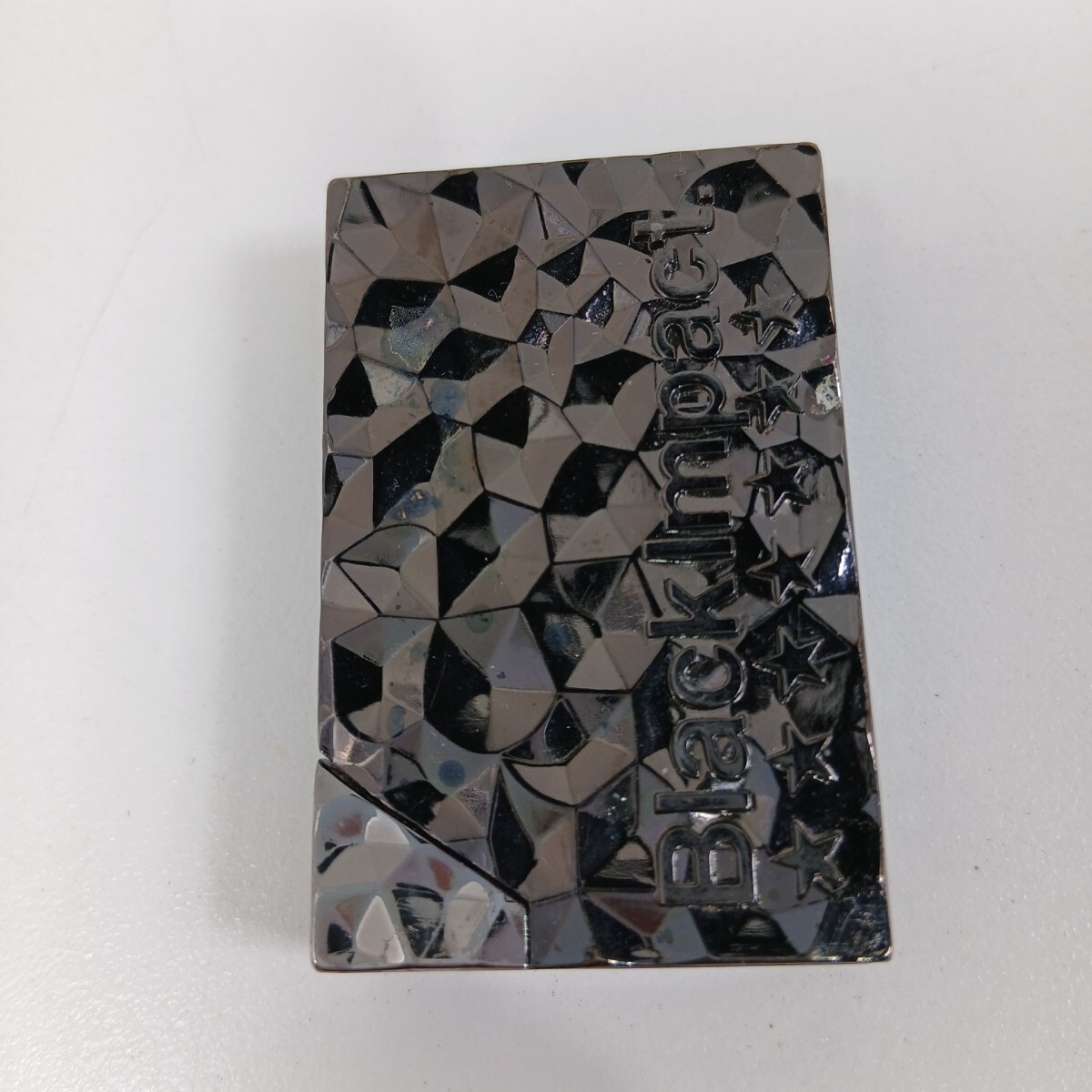 #1310 wind mill ガスライター セブンスター ブラックインパクト 喫煙具 動作◎/和歌山県にて引き取り大歓迎