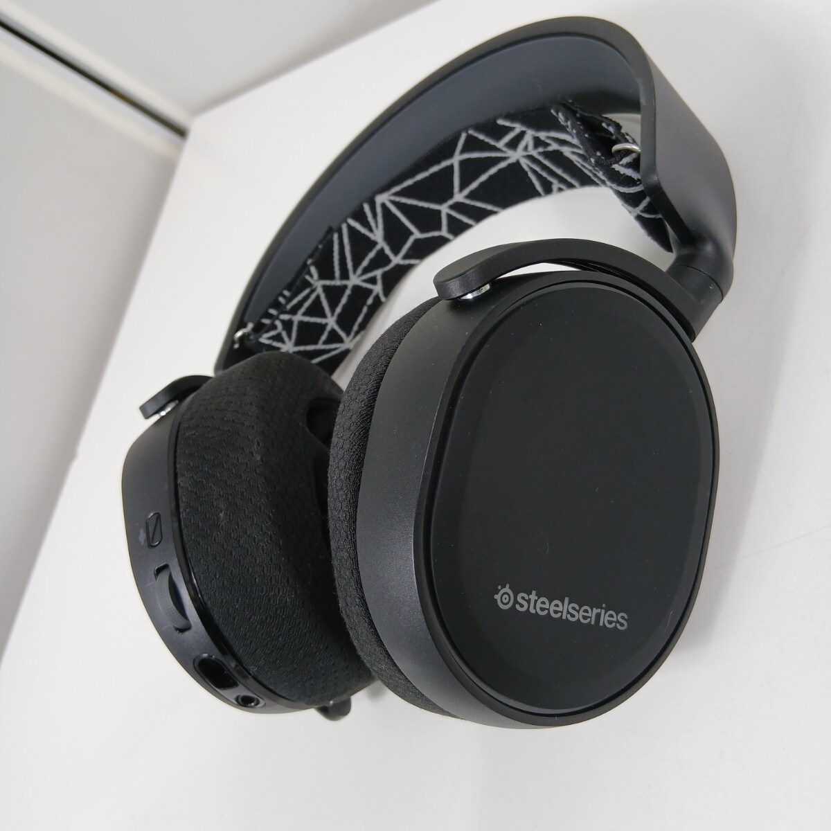 #1346 Steel Series ゲーミングヘッドセット ヘッドホンのみ ブラック/和歌山県にて引き取り大歓迎