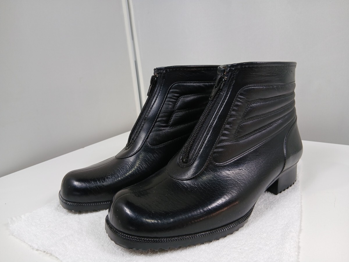 #1042 Achilles アキレス COSSACKY レインブーツ ショートブーツ 内側ボア 24.5cm 未使用美品/和歌山県にて引き取り大歓迎