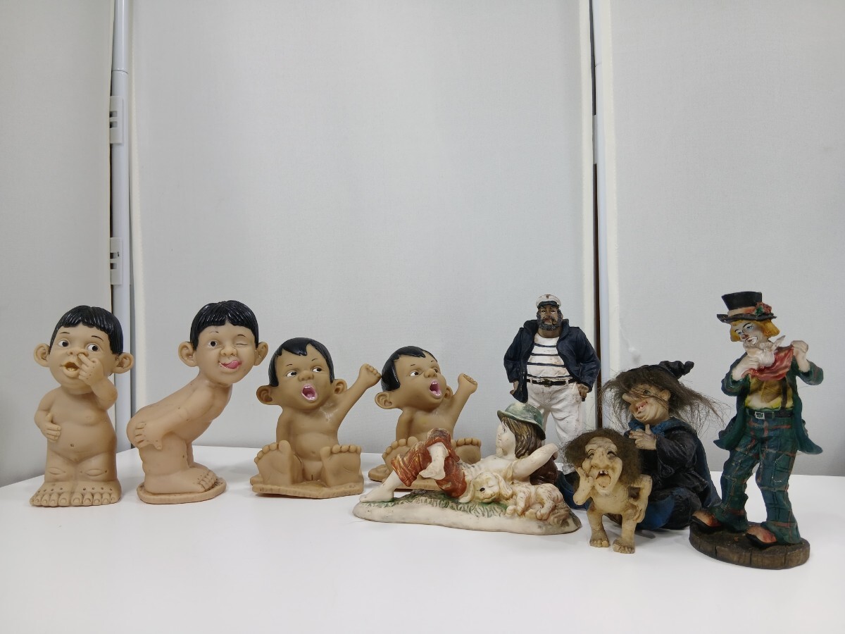 #1318 昭和レトロ グルービー 魔女 トロール系 置物 オブジェ フィギュア 当時物 ビンテージ/和歌山県にて引き取り大歓迎