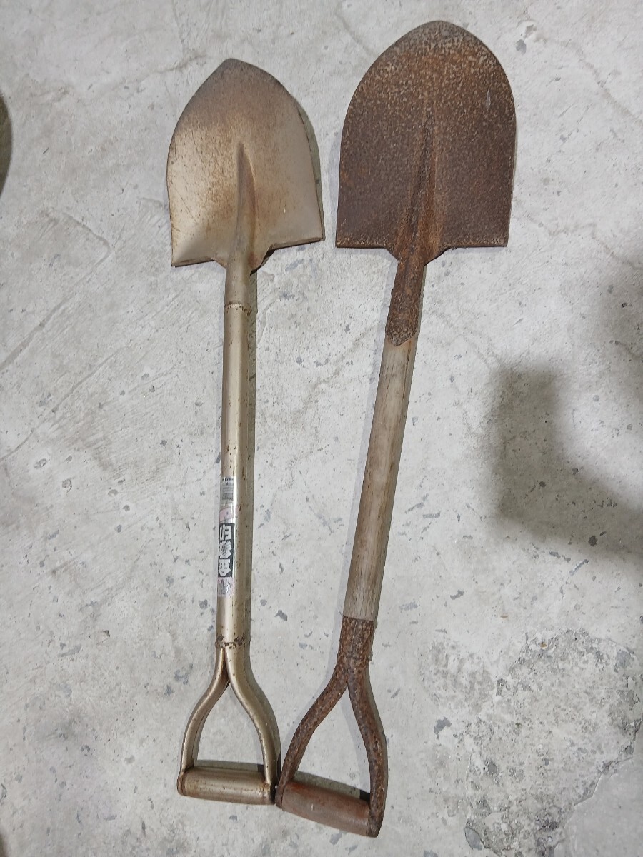 #1225 スコップ ショベル 金象印 他 2点セット 園芸 土木/和歌山県にて引き取り大歓迎
