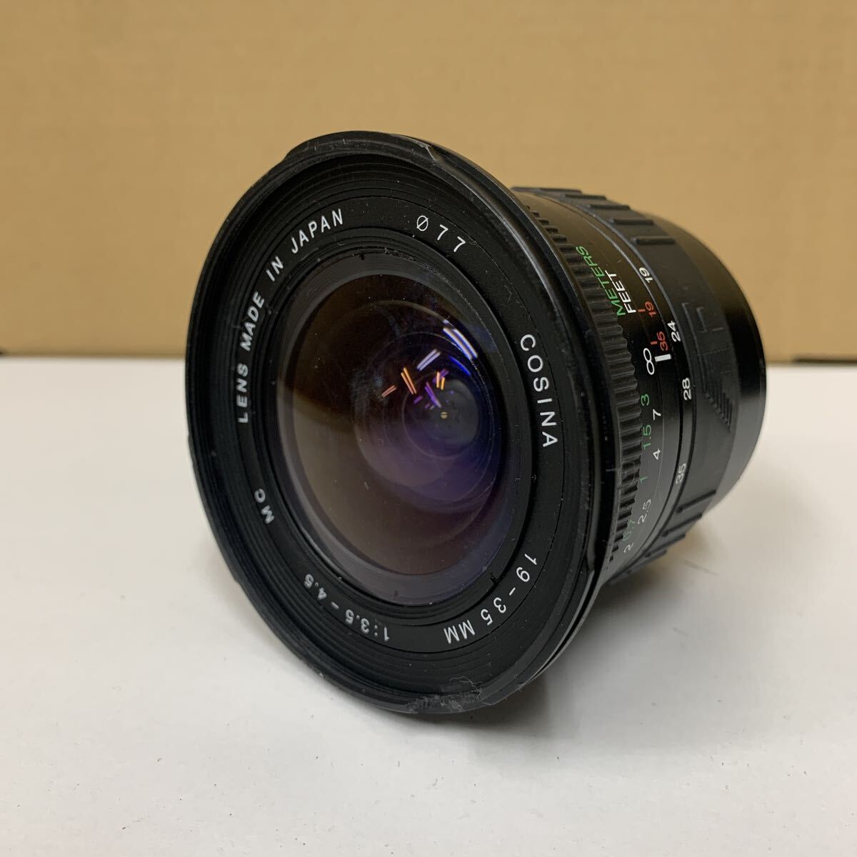 COSINA 19 - 35mm 1:3.5-4.5 MC φ77 コシナ カメラレンズ ソニー、ミノルタ用 未確認 LENS 26