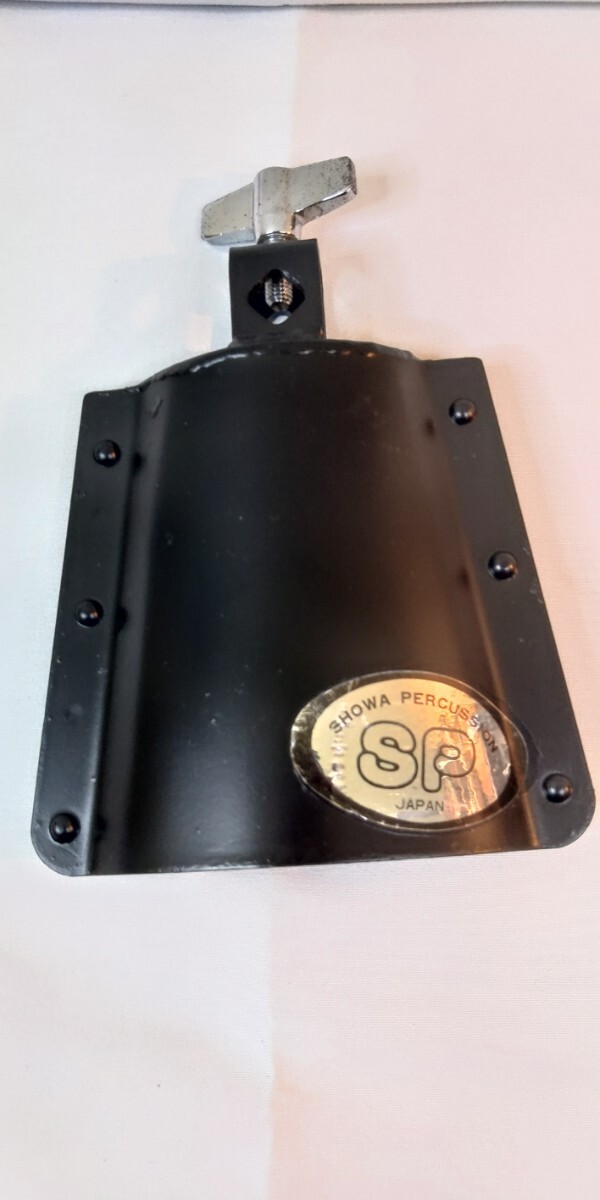 カウベル　打楽器　ドラム　パーカッション　ショウワパーカッション　黒