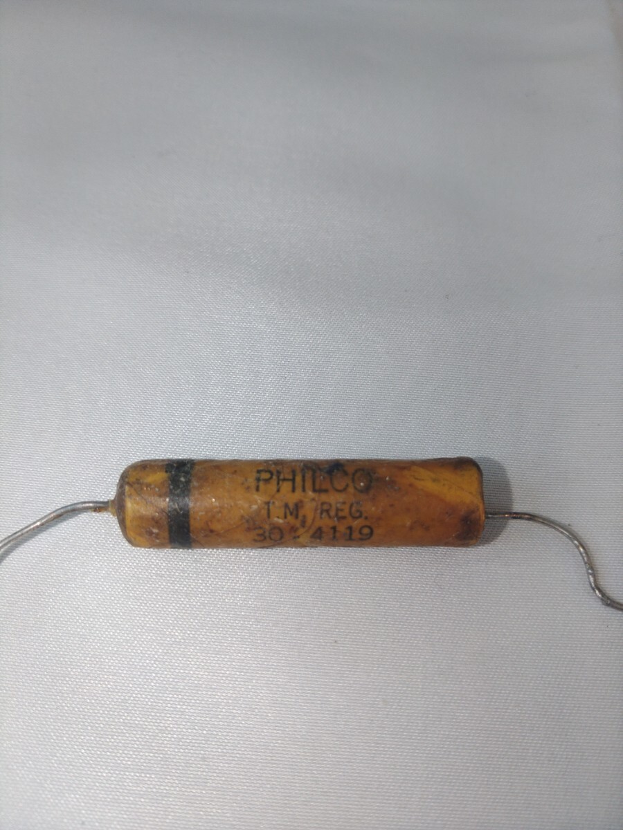 SPRAGUE製　PHILCO オイルコンデンサー　 200V　0.04uf スプラグ　ヴィンテージ
