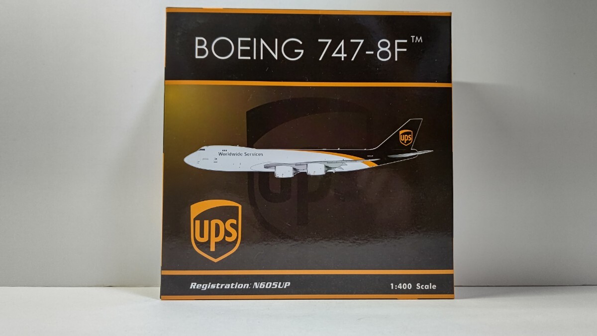 1/400 Phoenix UPS Airlines Wordwide Services BOEING 747-8F 貨物機　②