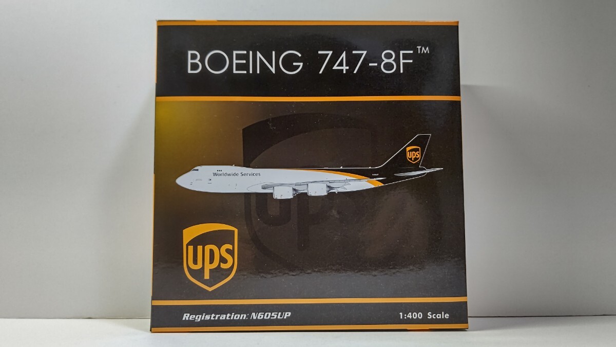 1/400 Phoenix UPS Airlines Wordwide Services BOEING 747-8F 貨物機　③