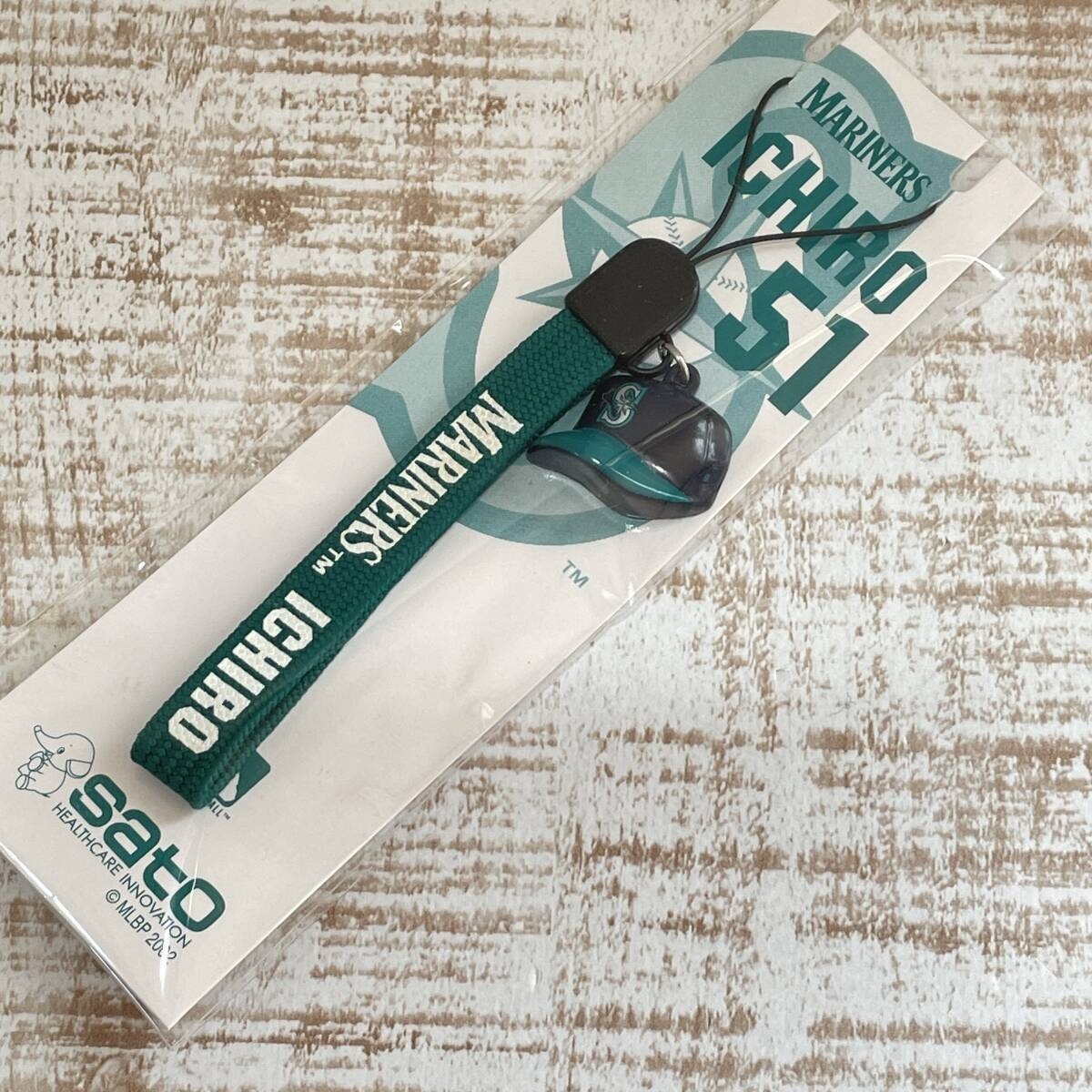 未開封 サトー製薬 sato サトウ製　イチローストラップ 現状品 