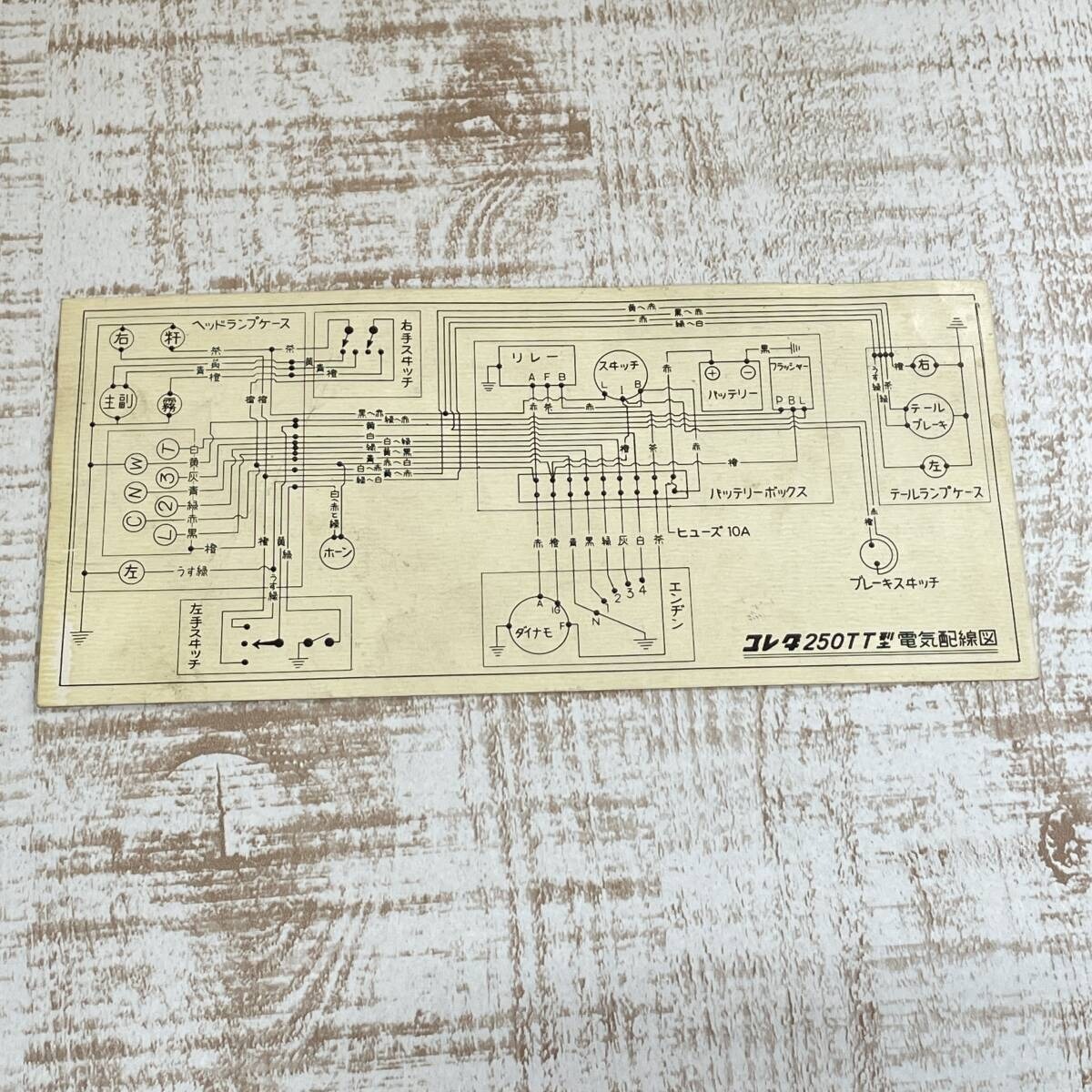 スズキ オートバイ コレタ 250TT 現状品 