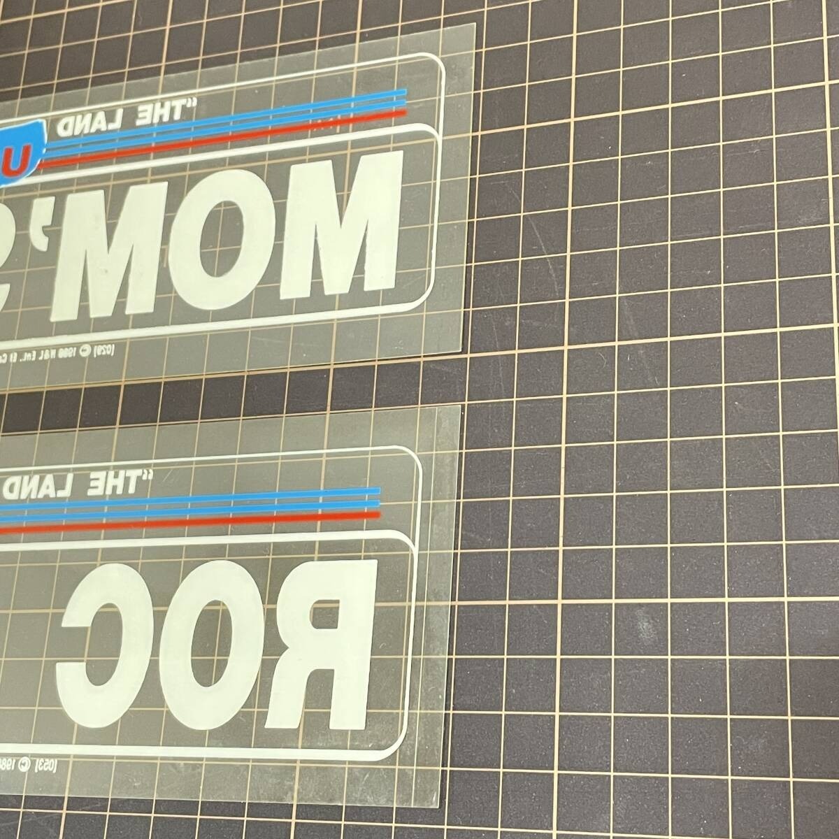 レトロ ステッカー THE LAND USA 現状品 