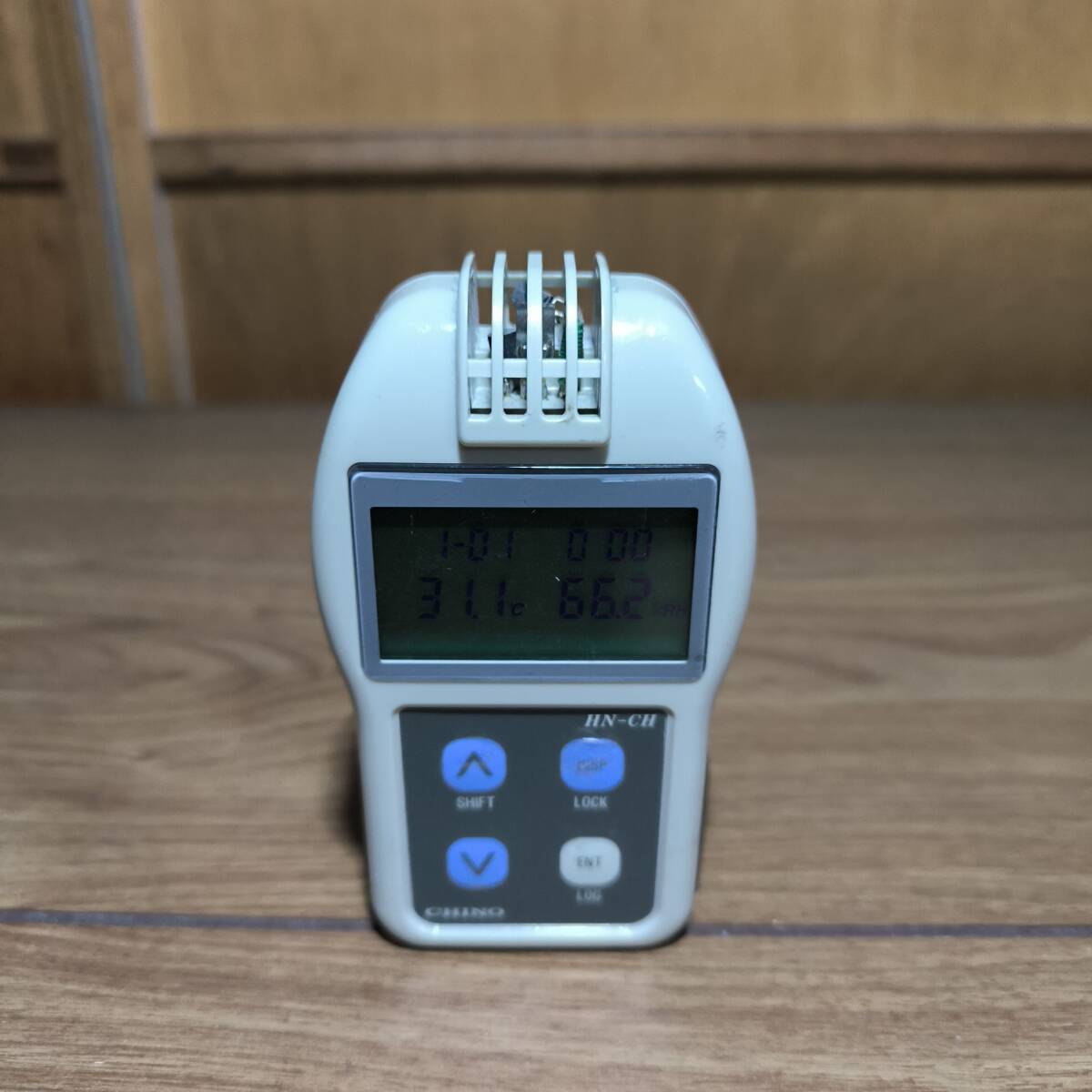 チノー ポケットサイズ温湿度計 HN-CHNR