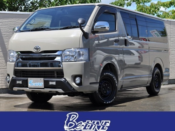 レジアスエース 3.0 DX ロングボディ ディーゼルターボ 4WD 4型フェイス　ゴビカラー全塗装済　バンパ