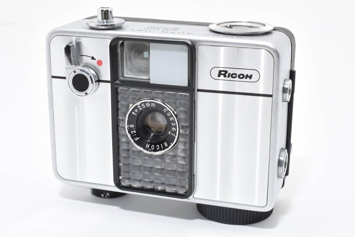 良品 リコー AUTO HALF SE コンパクトフィルムカメラ ゼンマイ #05 #01 #1518