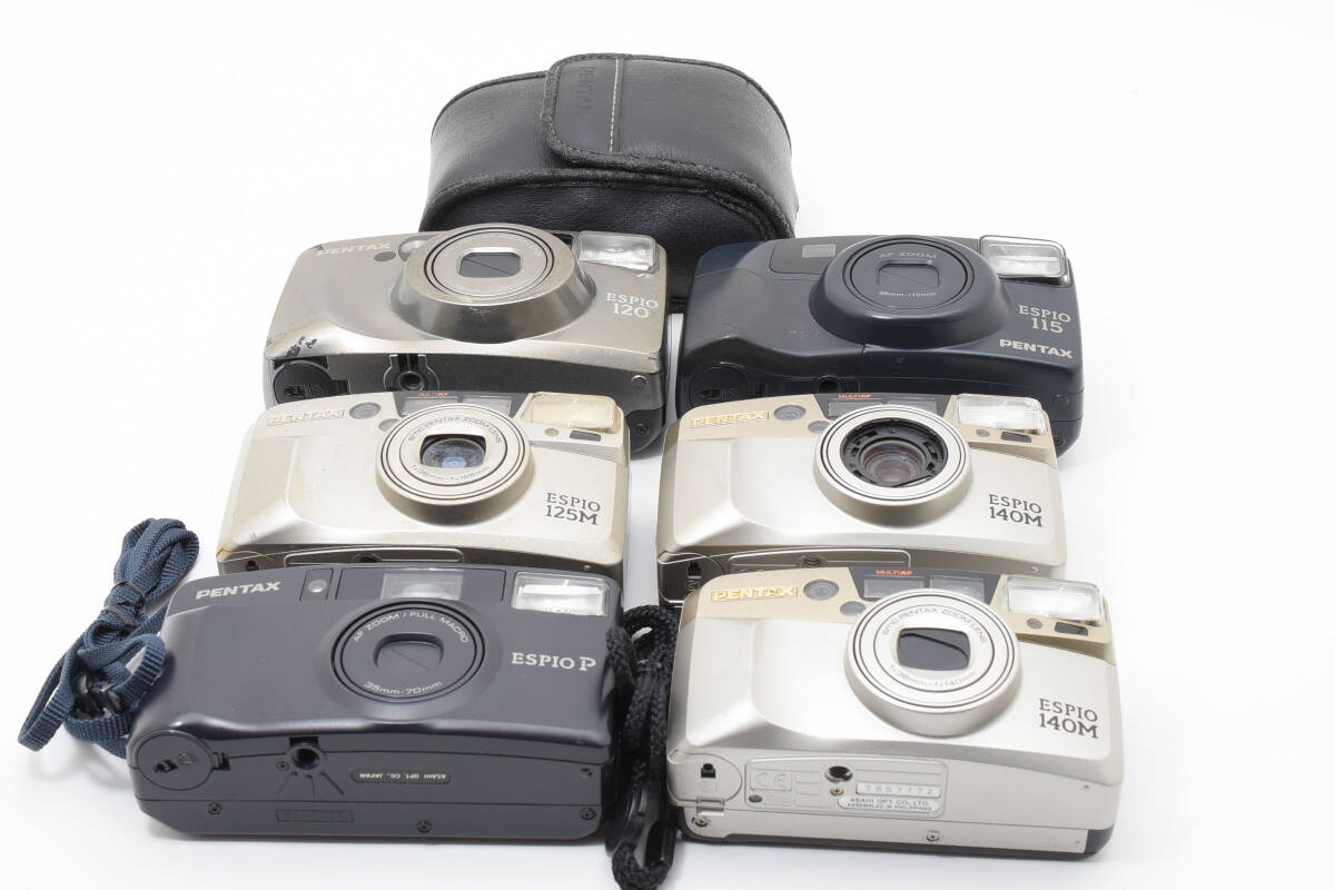 6個 まとめ ペンタックス PENTAX ESPIO P 120 140M x2個 125M 115 ジャンク 動作未確認 現状 #041 #011 #1545