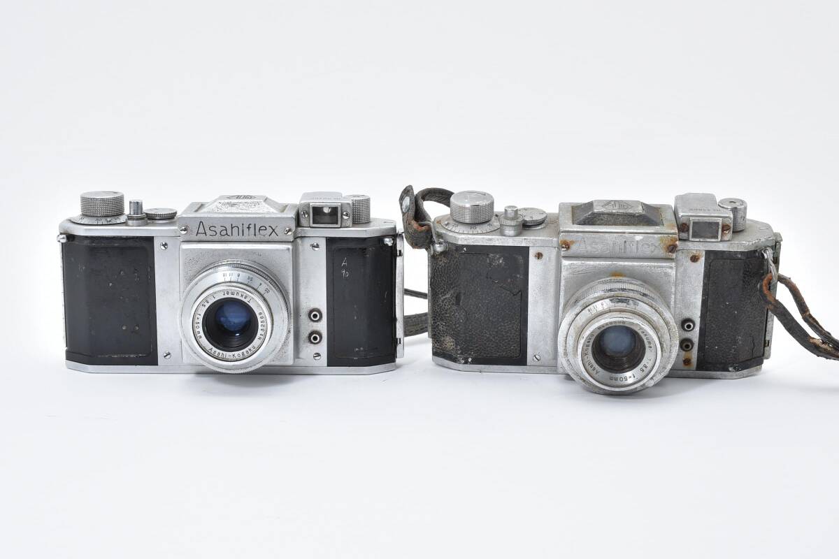訳あり大特価 2個 まとめ 旭光学 Asahiflex Takumar F3.5 50mm フィルムカメラ ジャンク 動作未確認 現状 #04 #01 #1579