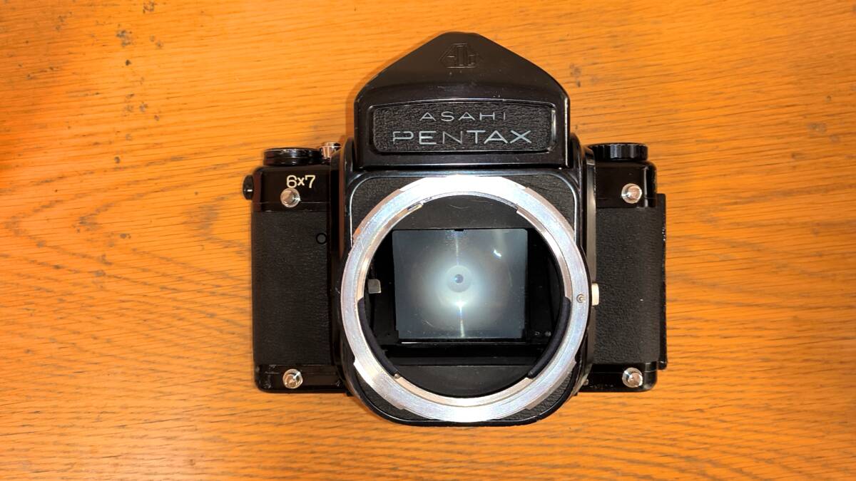 アサヒペンタックス 6x7 アイレベルファインダー ＋ ボディ asahi pentax 67 eyelevel finder body