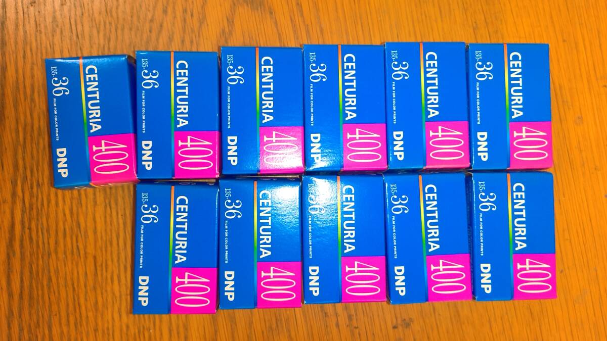 CENTURIA ISO 400 DNP 135-36 センチュリア カラーネガフィルム 36枚撮り 11本セット 期限切れ 未使用未開封