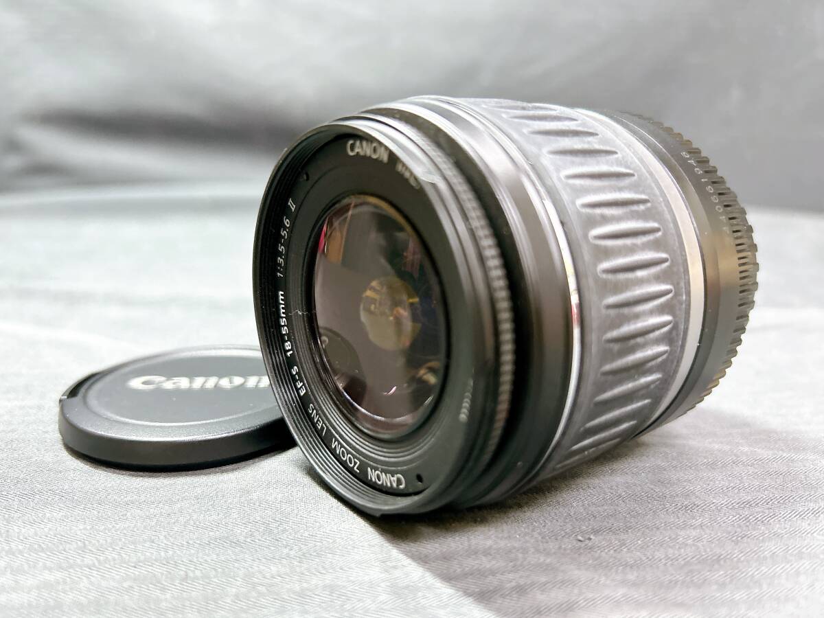 【良品/動作品】CANON/キャノン EF-S 18-55mm F3.5-5.6 Ⅱ/標準ズーム レンズ