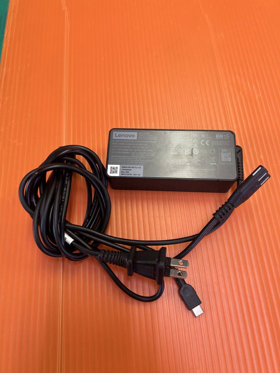 Lenovo 純正 ACアダプタ ADLX65YLC2D 20V 3.25A 65W Type-C (13