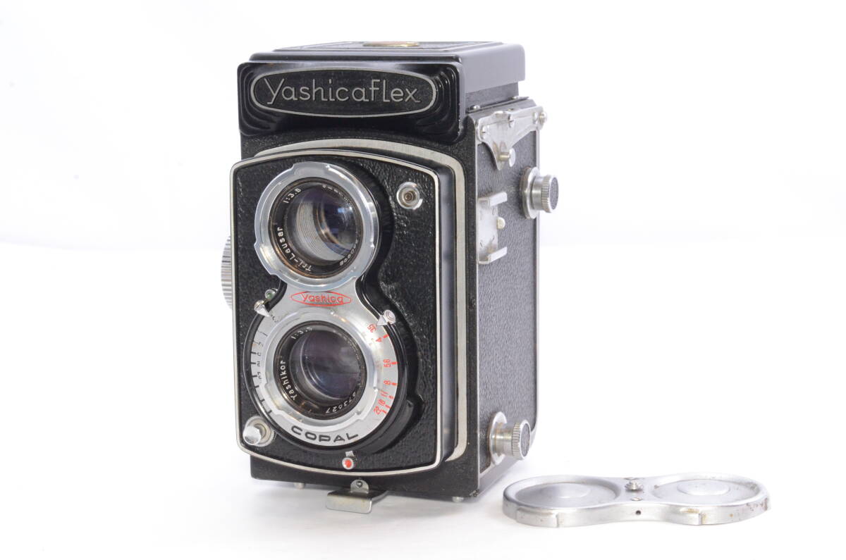 ★動作確認済★ YASHICA ヤシカ Yashicaflex 80mm 3.5 二眼カメラ フィルム　　　2512012Y