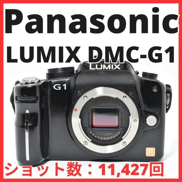L18[7115H] パナソニック Panasonic LUMIX DMC-G1 ボディ 【ショット数 11,427回】