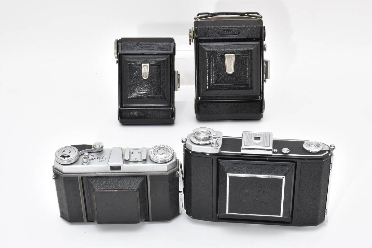 ～＊Zeiss Ikon 521 16/ Ikonta 7 3.5 /Rerina Ia / Ikonta 5 4.5　ツァイスイコン レチナ イコンタ 蛇腹カメラ まとめ売り