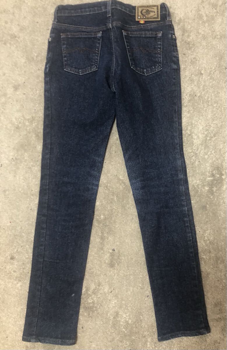 シマロン CIMARRON RANDY？・インディゴ 定番美脚デニム　37/29インチ