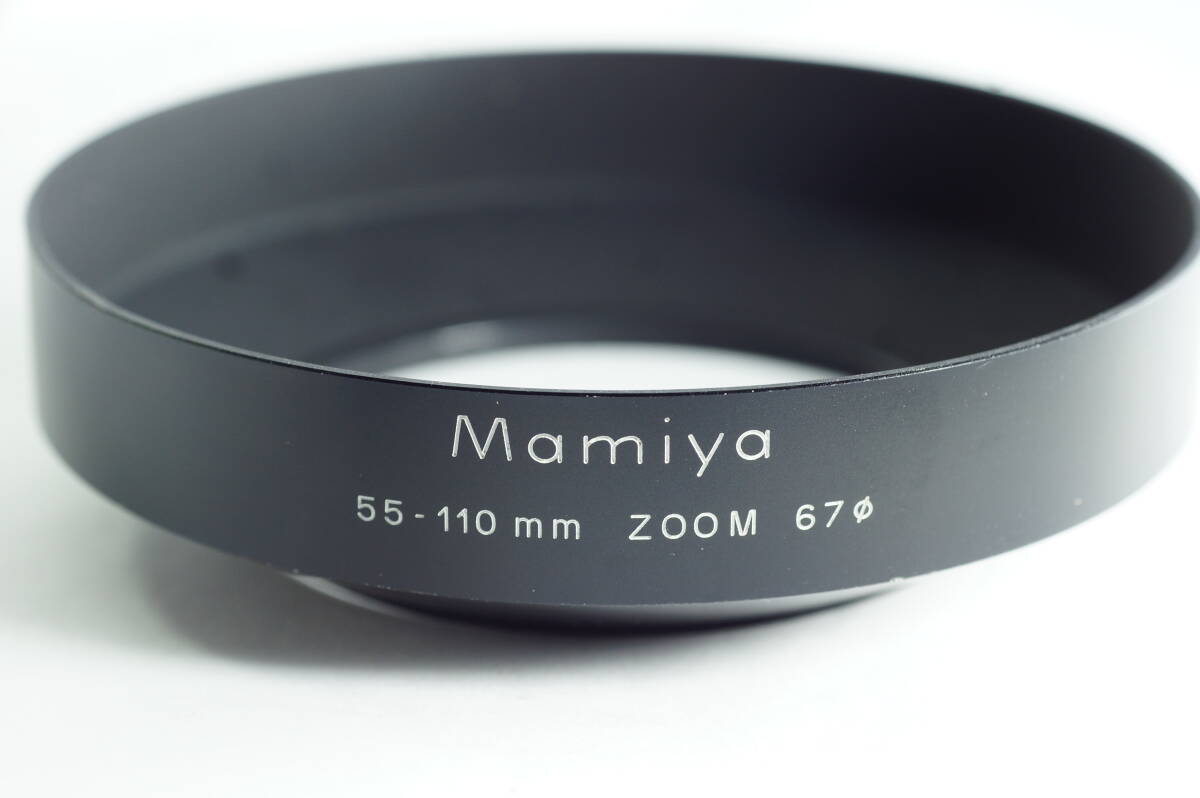 FOXmini-01『キレイ』Mamiya マミヤ645 C55-110mm F4.5 Φ 67 ズーム用 ネジ込み式 メタルフード レンズフード HOOD SHADE